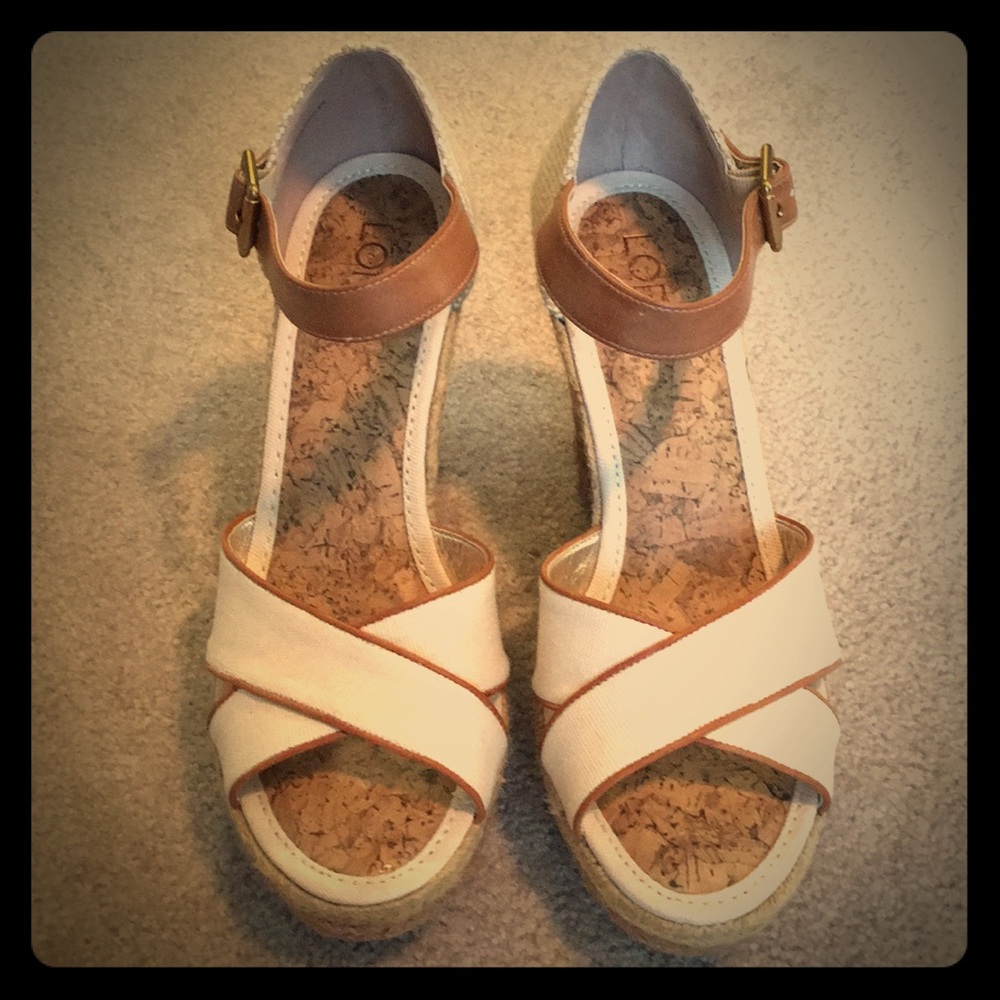 Loft Platform Sandals - image 1
